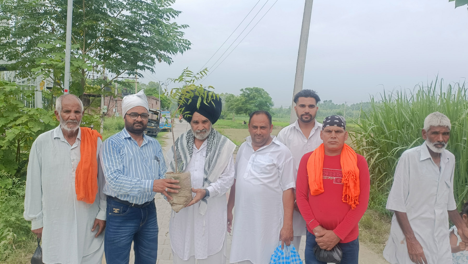We should plant as many trees as possible to save the environment from pollution and keep it clean - Baba Balwant Shah.